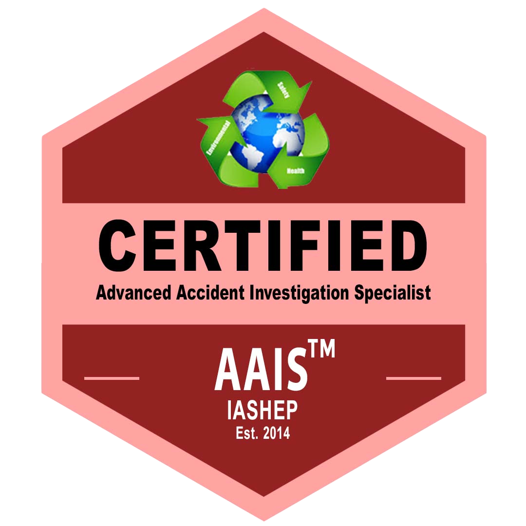 Certified Advanced Accident Investigation Specialist (AAIS) Badge
