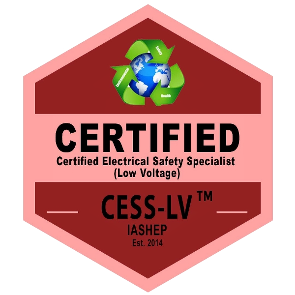 Certified Electrical Safety Specialist (CESS- Low Voltage) Badge