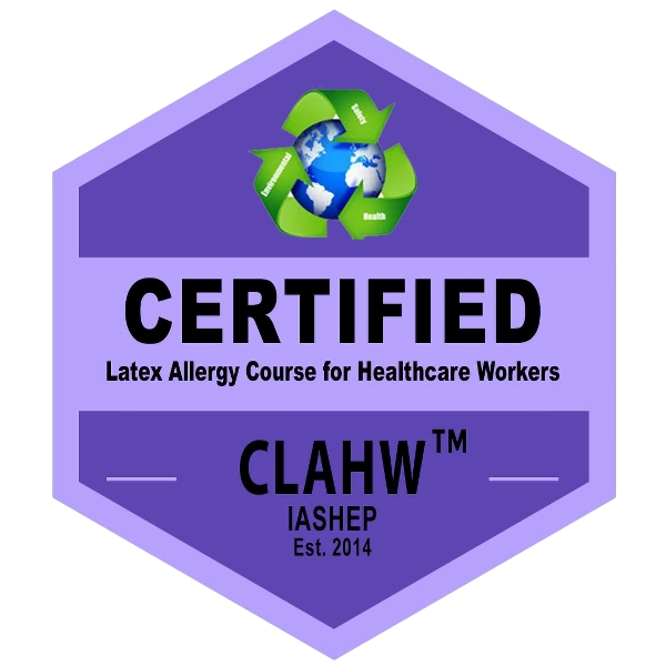 Certified Latex Allergy Healthcare Worker (CLAHW) Badge