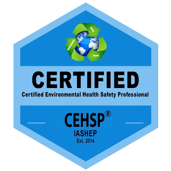 Certified Environmental, Health & Safety Professional (CEHSP) Badge