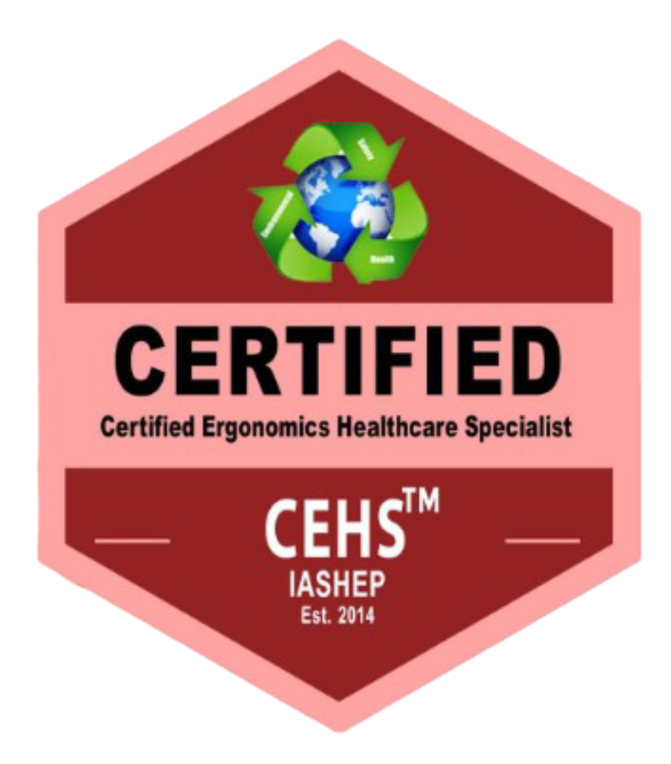 Certified Hospital Custodian Safety & Health Technician Badge