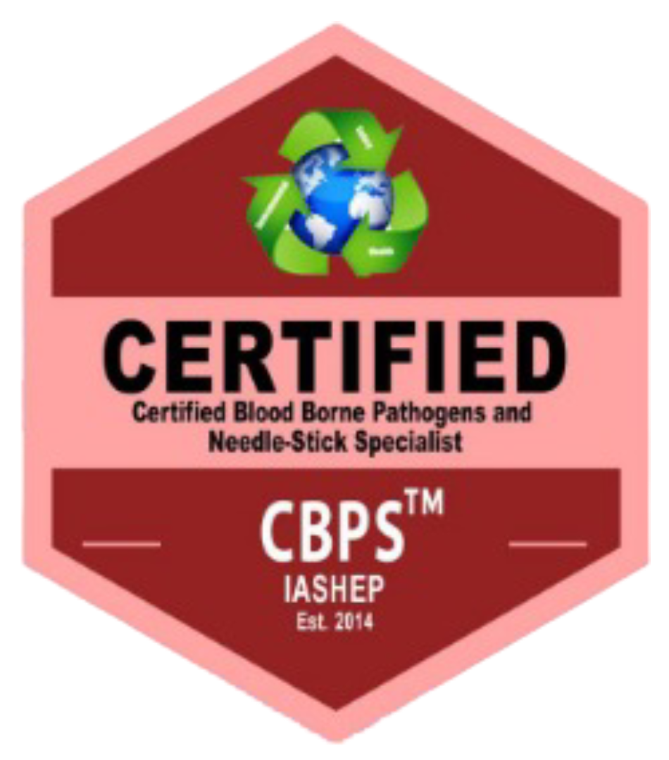 Certified Bloodborne Pathogen Technician (CBPT) Badge