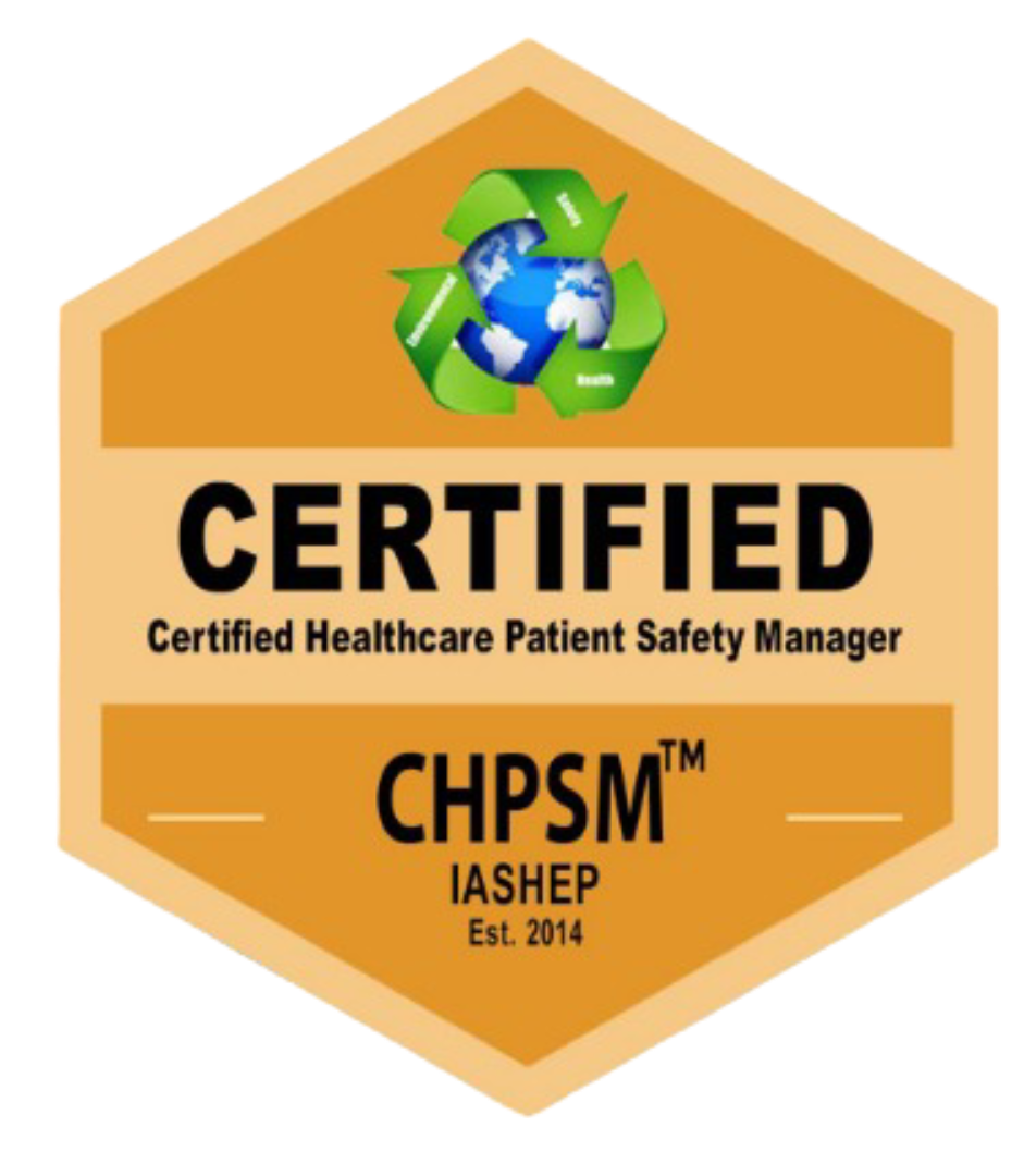 Certified Laundry Safety & Health Manager Course Badge