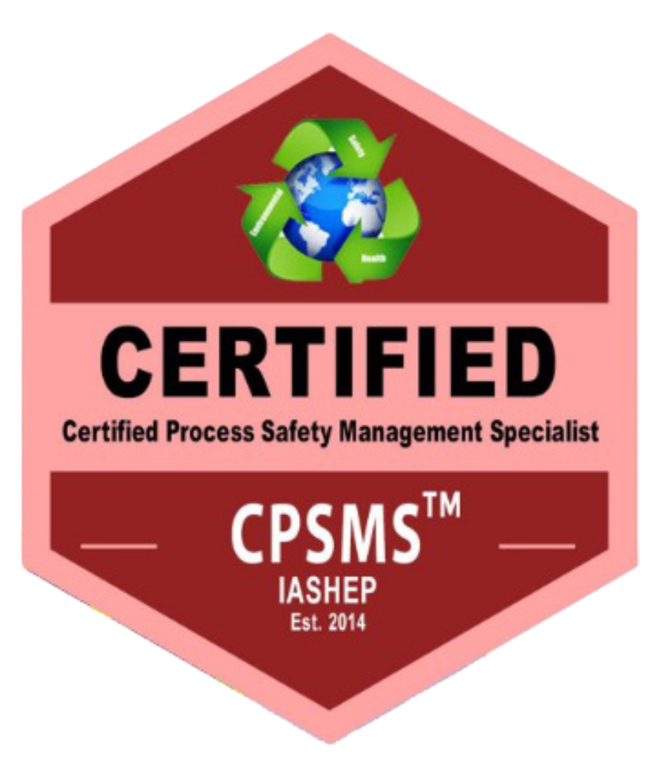Certified Process Safety Management (CPSM) Badge