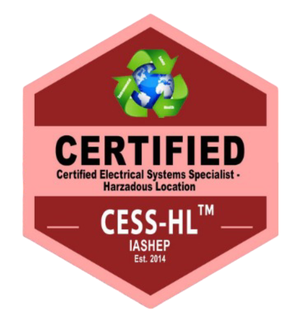 Certified Hand  Portable Power Technican Badge