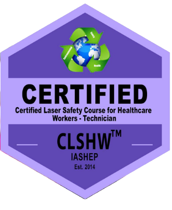 Certified Laser Safety Badge